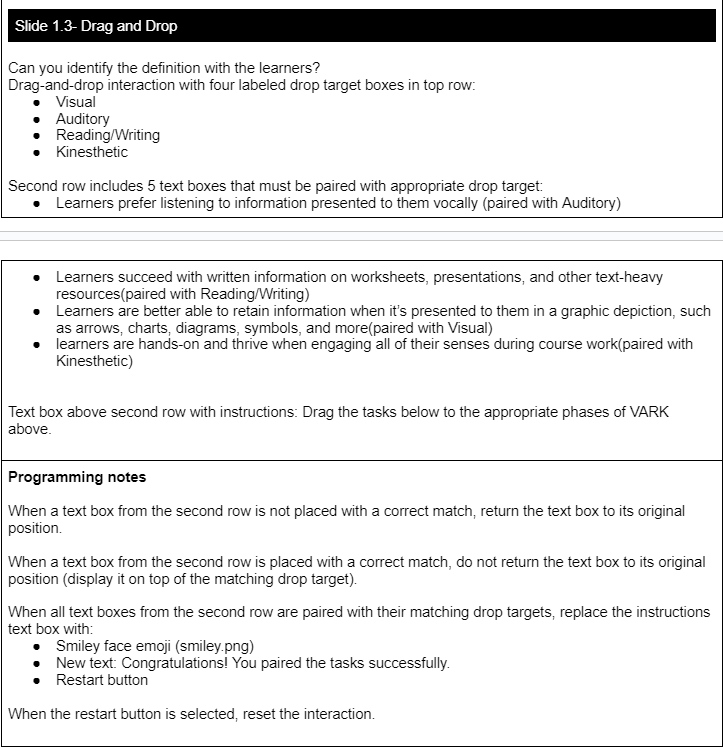 importance of learning styles